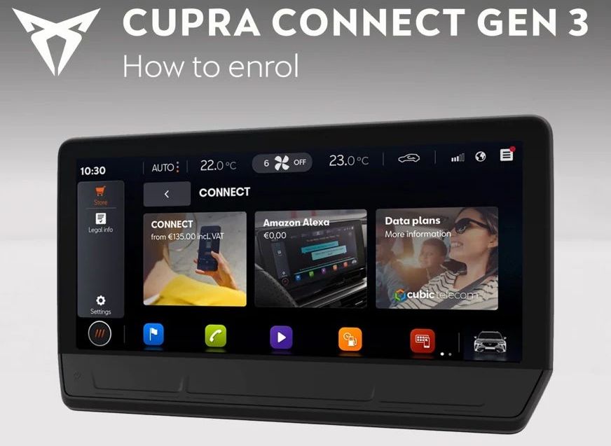 CUPRA Connect Display