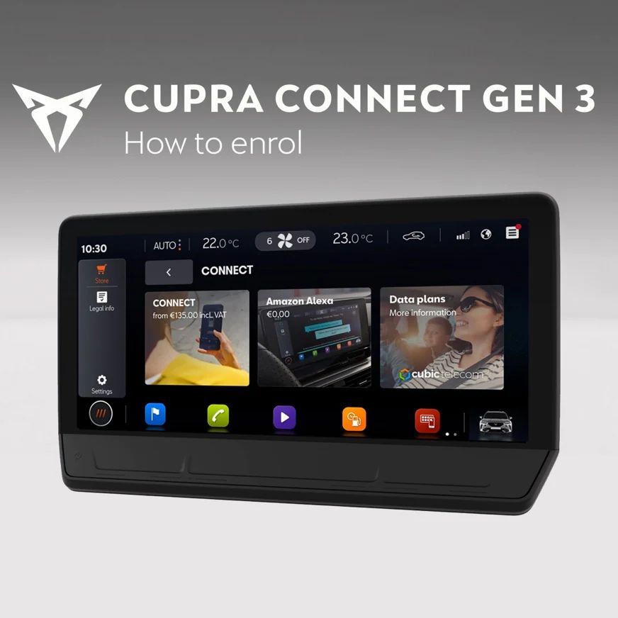 CUPRA Connect Display