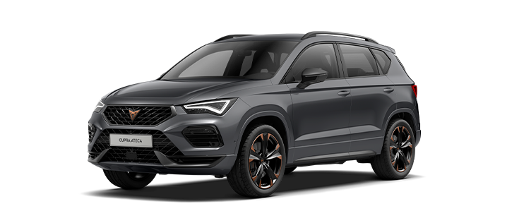 Grauer CUPRA Ateca Frontansicht